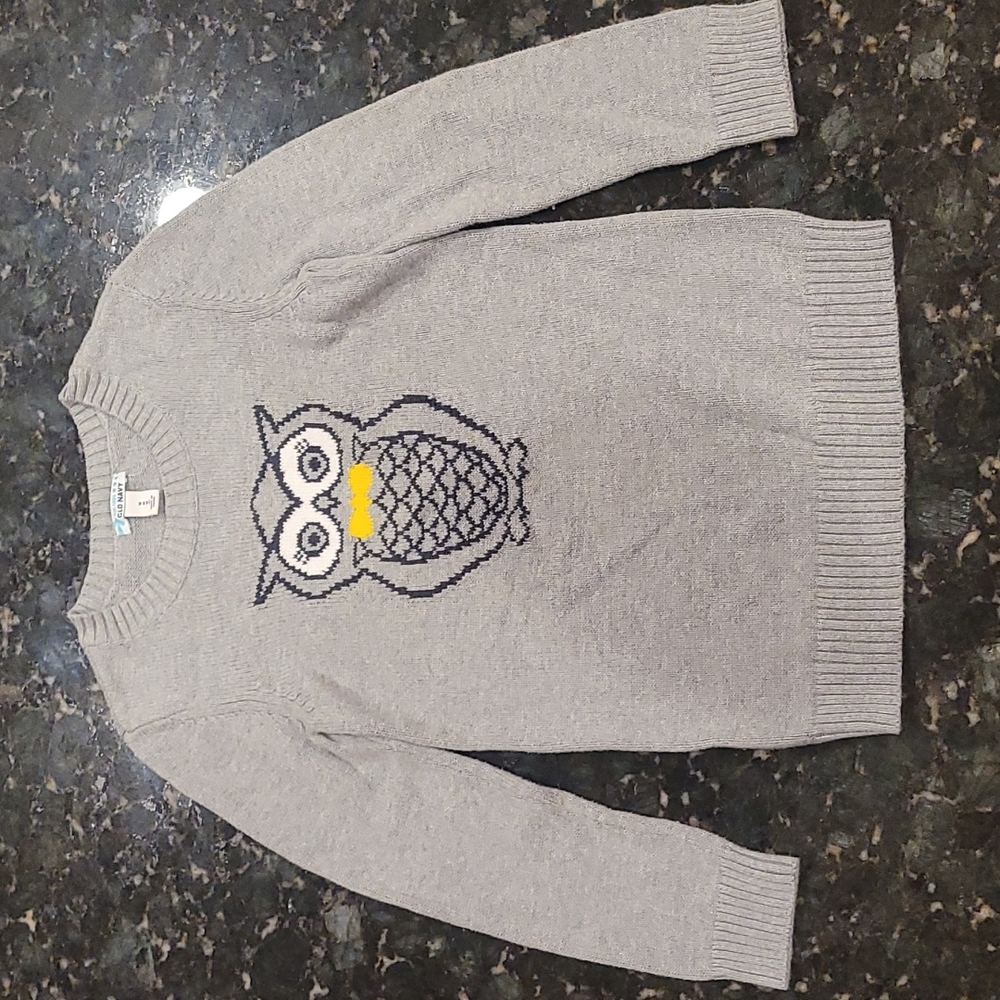 Old Navy Girls Owl Sweater